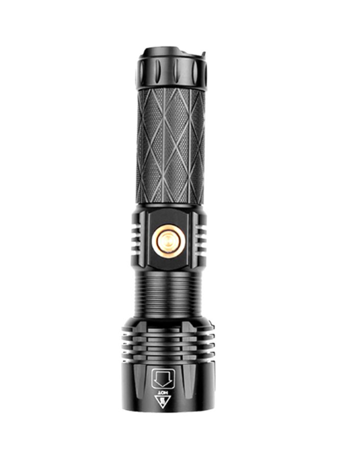 NIBEMINENT LED Multi-Functional Flashlight Black 16x4.8x3.8cm - Image 1