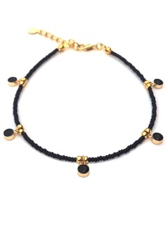 Long Size Anklet with Circular Decorations for Women