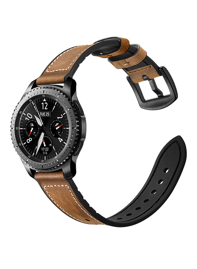 Replacement Strap For Samsung Galaxy Gear S3 Brown - Image 4