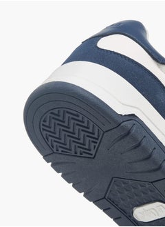 Lee Cooper Men's Colourblock Sneakers With Lace-Up Closure  - Image 4