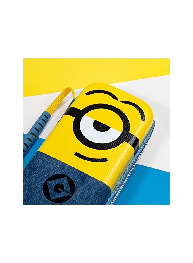 erorex Official Minions Hard Shell Travel Case for  and OLED Model 2021 Console - Fits 10 Games and Switch Accessories - Image 4