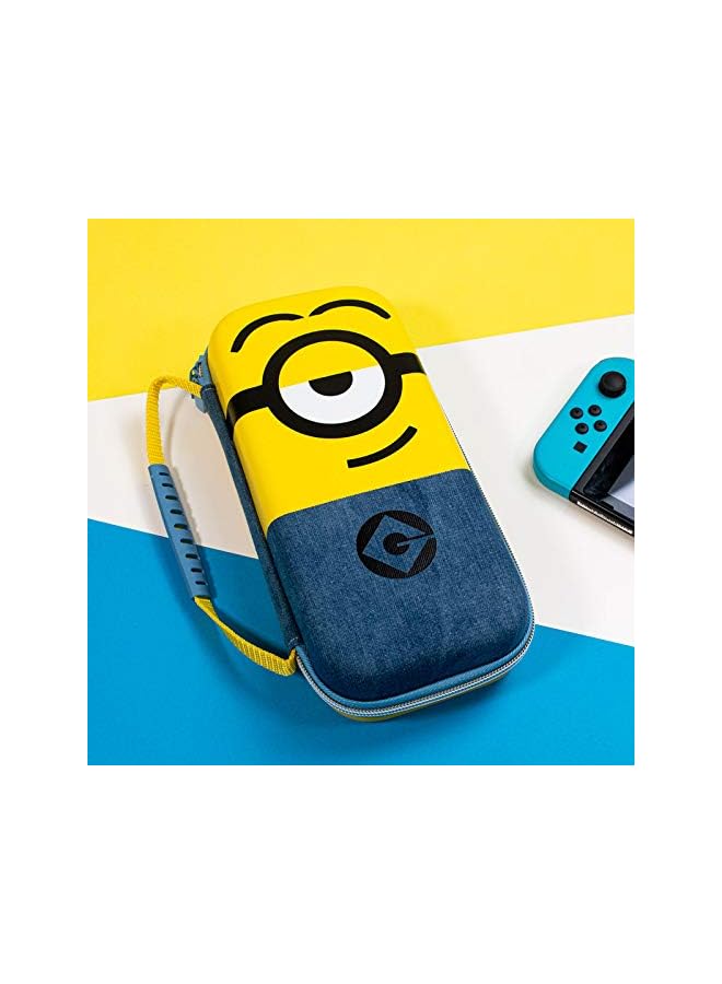 erorex Official Minions Hard Shell Travel Case for  and OLED Model 2021 Console - Fits 10 Games and Switch Accessories - Image 2