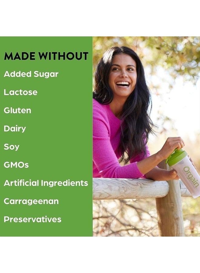 Organic Meal, Vegan Meal Replacement Protein Powder, Vanilla Bean - 20G Plant Based Protein, 6G Prebiotic Fiber, Fruits, Vegetables & Greens, Gluten Free, Shakes & Smoothies, 2.01Lb
