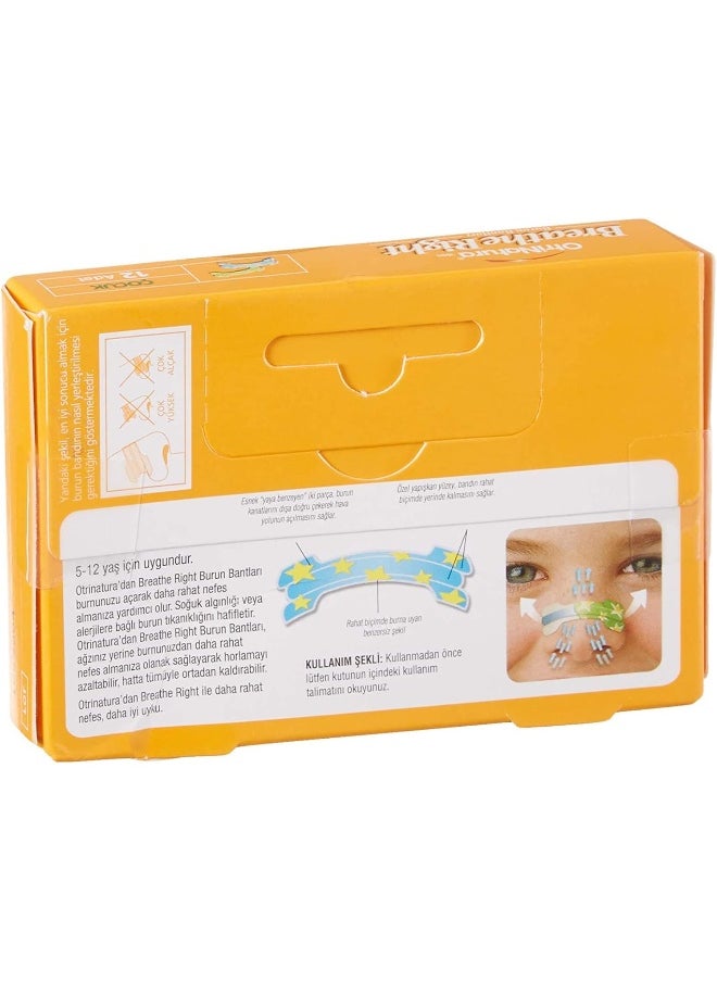 Kids Nasal Strips 12 Pieces - pzsku/Z32310460CBFB04E29A4FZ/45/_/1725942247/dd1993c3-f9b0-4a58-b24a-e1de25d00813