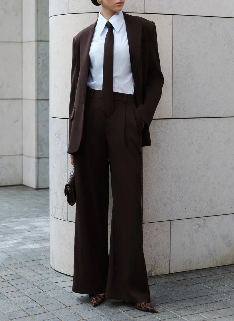 Lichi Flared suiting trousers