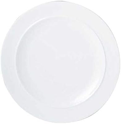 Denby Denby White Porcelain Small Plates Set of 419cm Dishwasher Microwave Safe Crockery  Chip  Crack Resistant Glazed Appetiser Side Plates  - Image 2