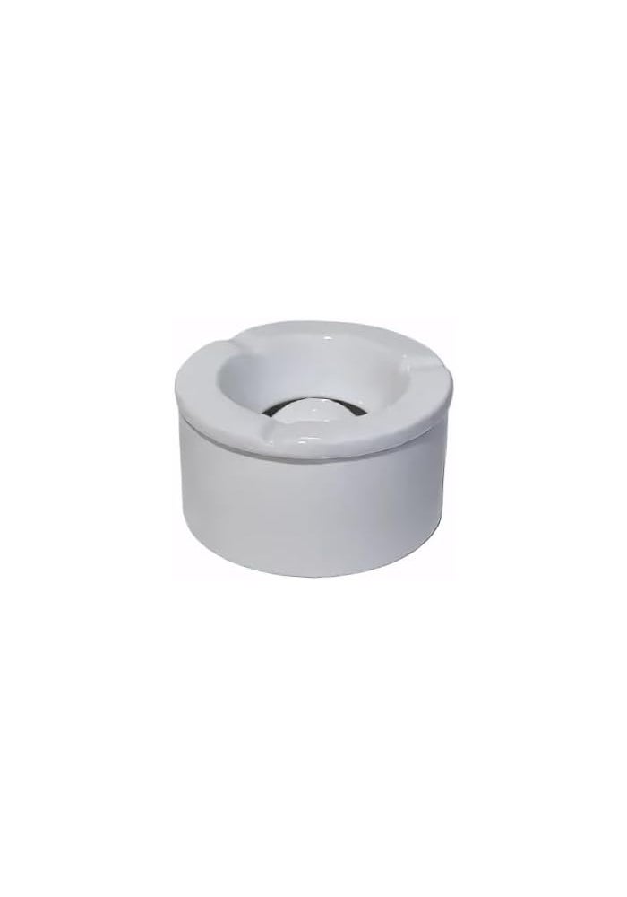 B&D Ceramic Wind-Proof Ashtray with Lid - Image 1
