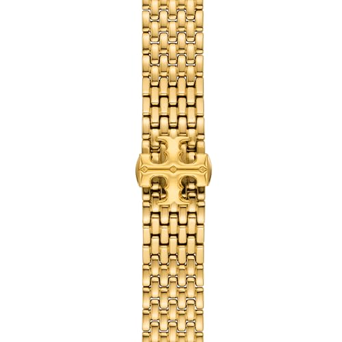Tory Burch Women's Eleanor Gold-Tone Stainless Steel Band for Apple Watch® (Model: TBS0103E) - Image 2