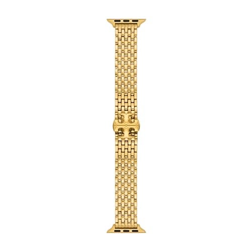 Tory Burch Women's Eleanor Gold-Tone Stainless Steel Band for Apple Watch® (Model: TBS0103E) - Image 1
