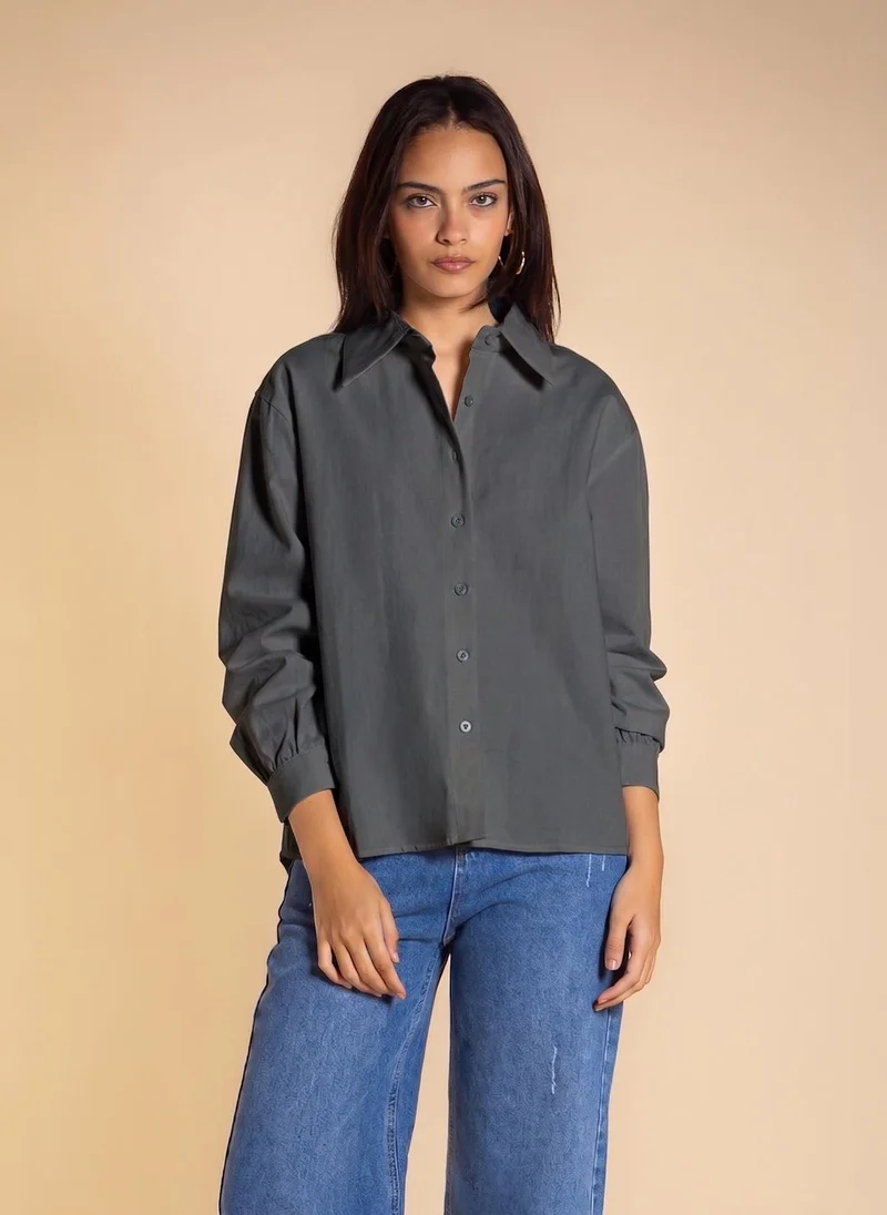 شايبس MIDWEIGHT COTTON SHIRT