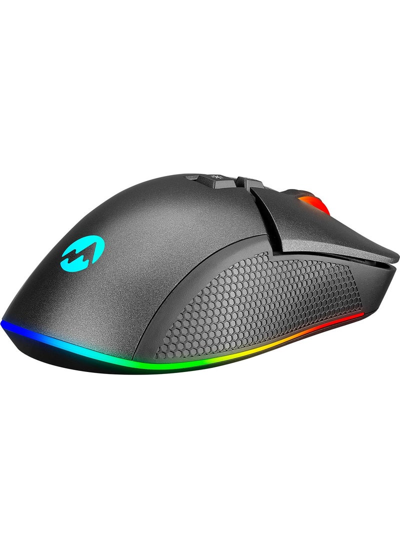Everest SGM-05 X-Racer 7D RGB 6400DPI Optical Gaming Mouse  - Image 2