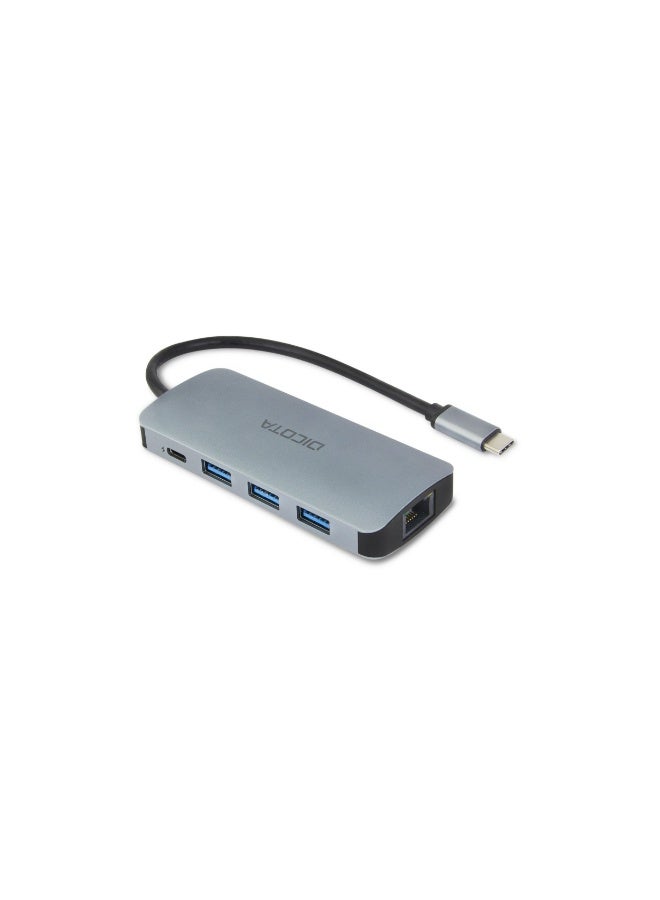 ديكوتا D32062 | محور متعدد USB-C 8 في 1 بدقة 4K PD 100W - D32062 - Image 2