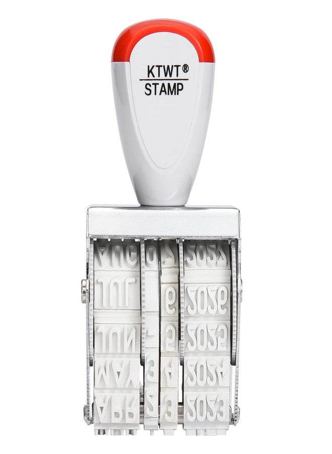 KTWT 1.5" Rubber Stamp Line Dater, Date Stamp, Office Stamp, Rotating Stamp 3/16" (5mm) - Image 3