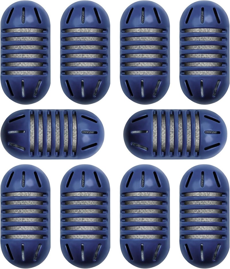 Funmit Demineralization Cartridge Compatible with HoMedics Ultrasonic Humidifiers, Prevents Hard Water Build-Up, Filters Mineral Deposits, Purifies Water, Compared to UHE-HDC4, 10 Pack - Image 1