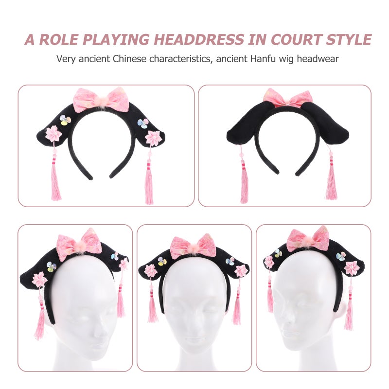 Chinese Style Hair Hoop Royal Hairband Women Hair Clasp Retro Style Hair Band - Image 1