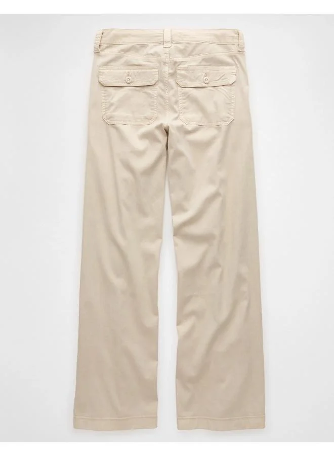 امريكان ايجل AE Stretch Low-Rise Baggy Wide-Leg Pant