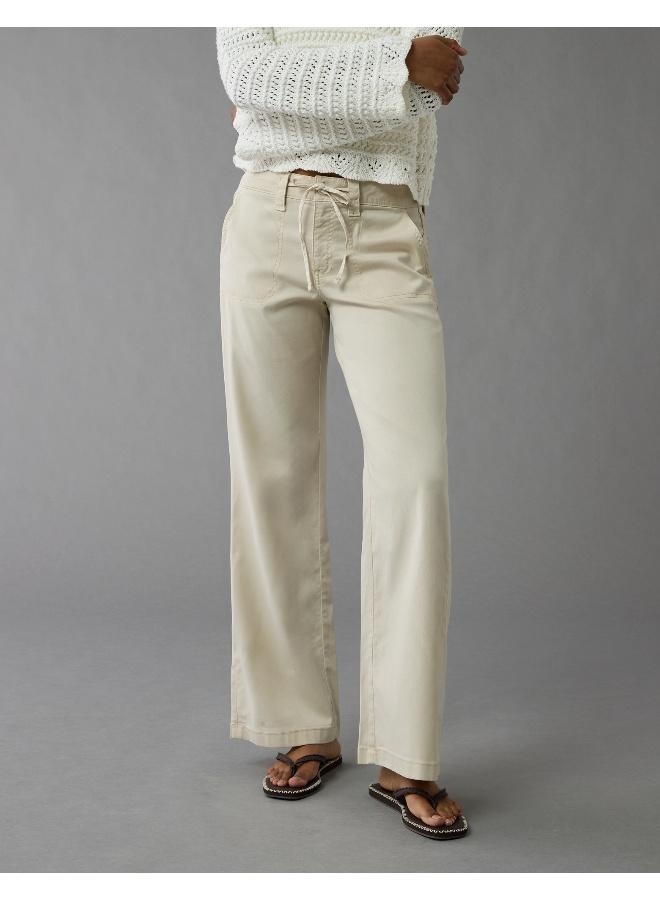 American Eagle AE Stretch Low-Rise Baggy Wide-Leg Pant  - Image 1
