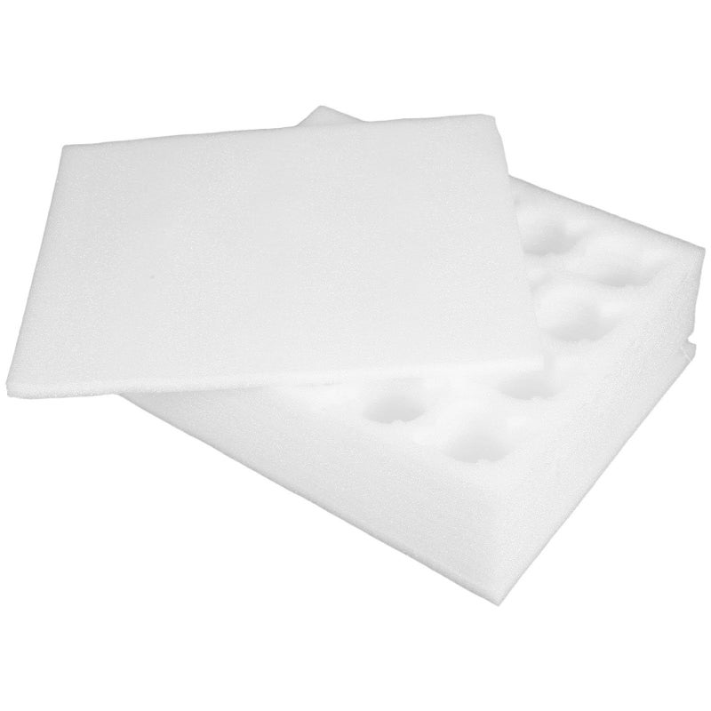 20pcs Epe Foam Duck Egg Tray Shockproof Protective Carton Portable Refrigerator Storage - Image 2