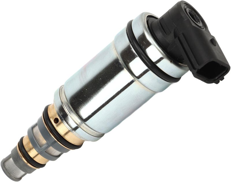 AC Compressor Electronic Control Valve, AC Compressor Control Solenoid Valve Metal Air Conditioning Compressor Control Valve 6425920509601 for CSE613C GL ECV13C Model - Image 3