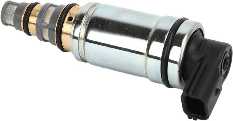AC Compressor Electronic Control Valve, AC Compressor Control Solenoid Valve Metal Air Conditioning Compressor Control Valve 6425920509601 for CSE613C GL ECV13C Model - Image 2