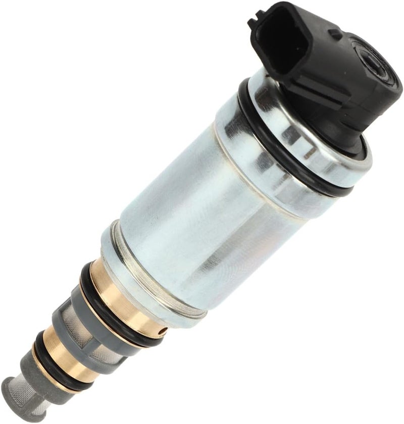 AC Compressor Electronic Control Valve, AC Compressor Control Solenoid Valve Metal Air Conditioning Compressor Control Valve 6425920509601 for CSE613C GL ECV13C Model - Image 1