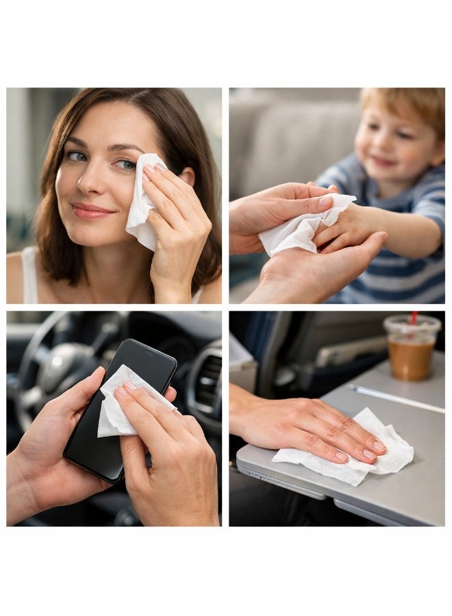 مناديل تنظيف متعددة الأغراض من زاتوز، عبوة من قطعتين - 100  منديلًا - Image 4