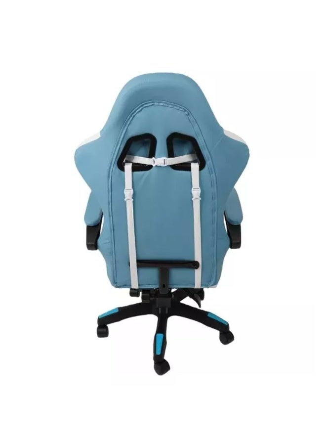 k Gaming Ergonomic Gaming Chair Adjustable Recline with Footrest PU Leather Linkage Armrest - Image 5