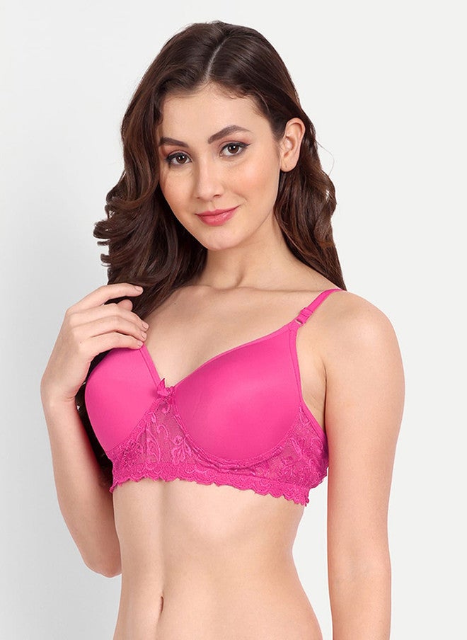 FIMS Pack Of 3 Floral Bra Lightly Padded - Image 2