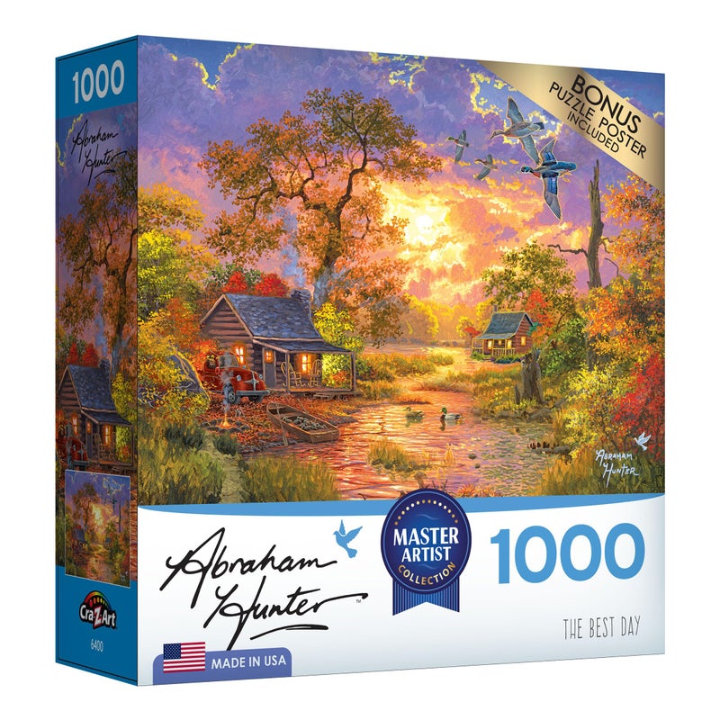 RoseArt - Abraham Hunter - The Best Day - 1000 Piece Jigsaw Puzzle for Adults - Image 1
