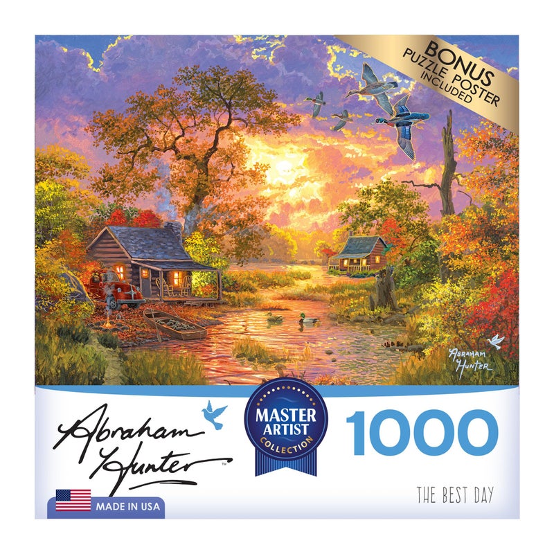 RoseArt - Abraham Hunter - The Best Day - 1000 Piece Jigsaw Puzzle for Adults - Image 2