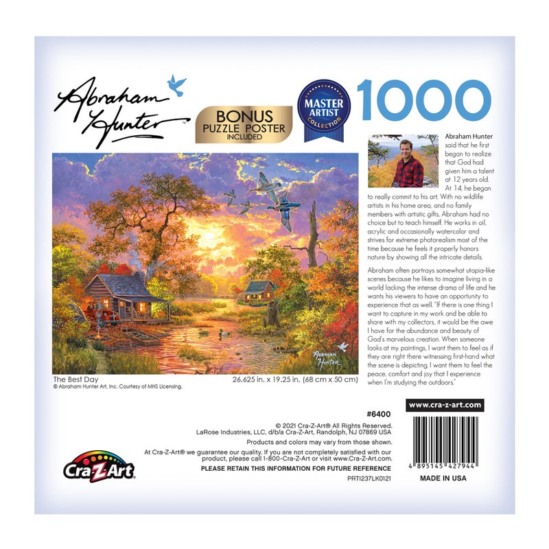 RoseArt - Abraham Hunter - The Best Day - 1000 Piece Jigsaw Puzzle for Adults - Image 3