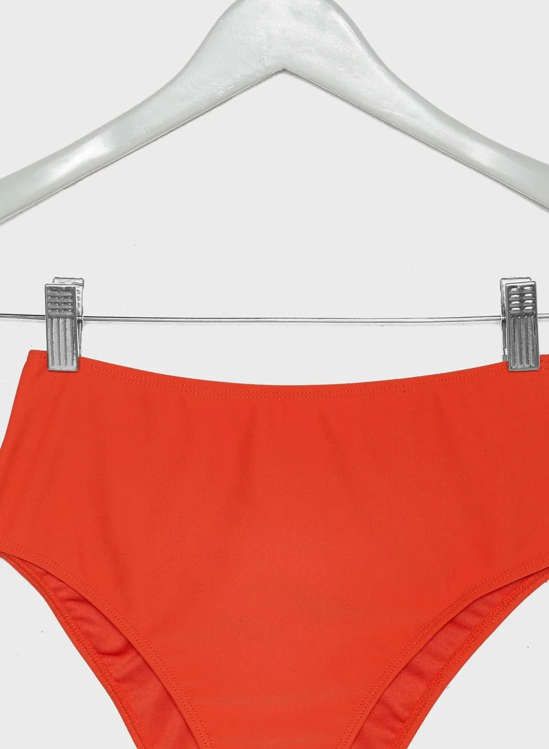 FOREVER 21 High Waist Bikini Bottoms