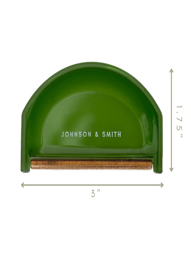 Johnson Smith Sweater Comb 2 Pack - Sweater Shaver Lint Scraper - Easy Grip Cashmere Comb - Multifunction Fabric Clothes Shaver Cashmere Pill Remover - Travel Pilling Remover Brush with Pouch - Image 4