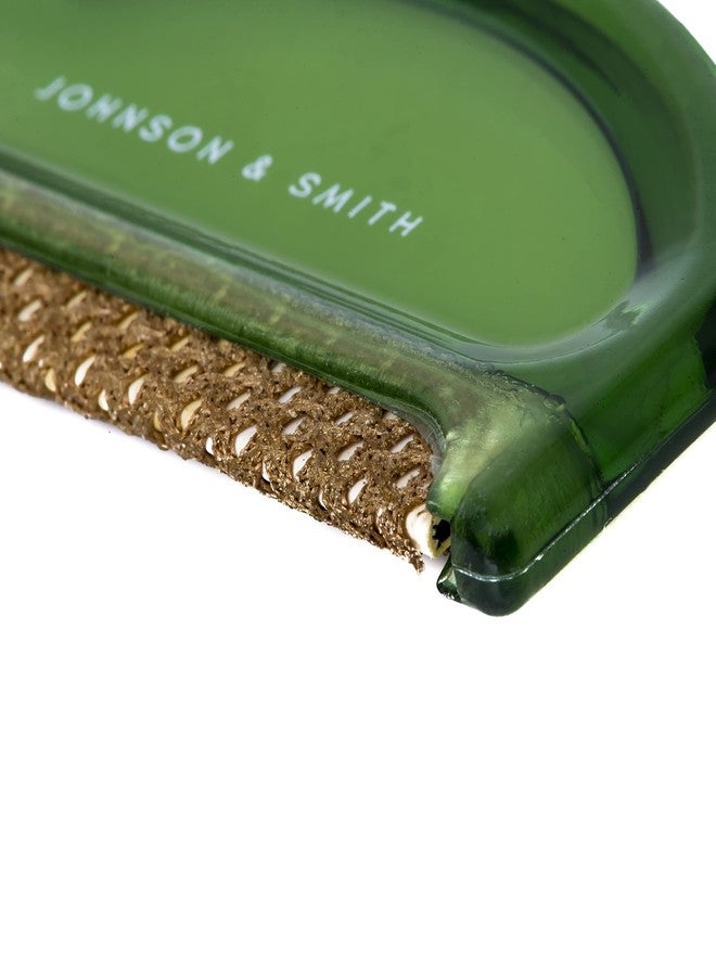 Johnson Smith Sweater Comb 2 Pack - Sweater Shaver Lint Scraper - Easy Grip Cashmere Comb - Multifunction Fabric Clothes Shaver Cashmere Pill Remover - Travel Pilling Remover Brush with Pouch - Image 2