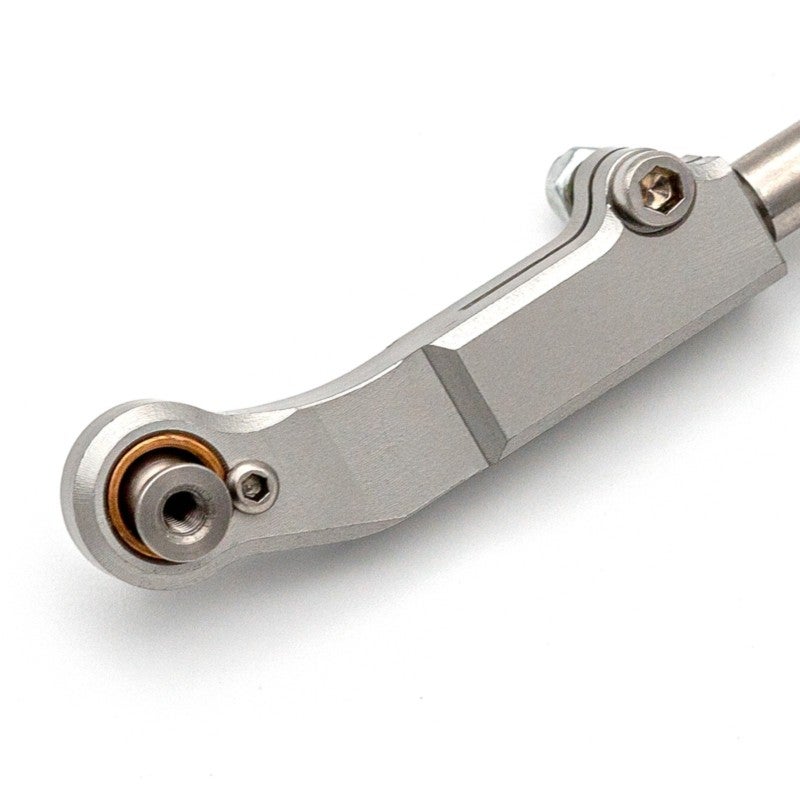 2PCS Remote Control Car Front Steering Rod Aluminum Alloy Material Remote Control Car Front Steering Linkage Easy Installation replacement for Corally Kronos 6S Cart 1/8 Remote Control Car - Image 5