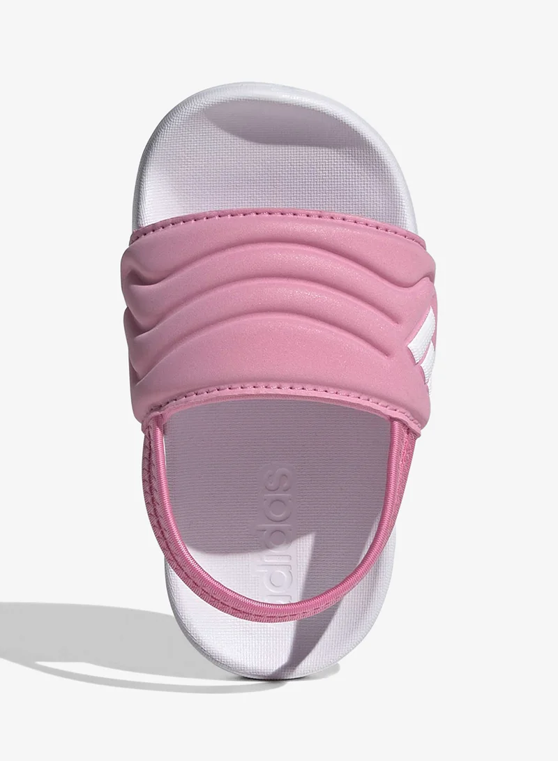 Adidas BLIPNK/FTWWHT/BLIPNK Infant Adilette Estrap 2.0 for Women | Best Price UAE