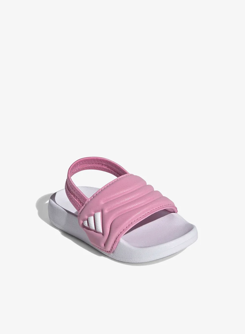 Adidas BLIPNK/FTWWHT/BLIPNK Infant Adilette Estrap 2.0 for Women | Best Price UAE