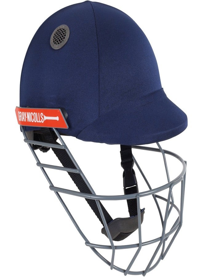 Gray-Nicolls Gray Nicolls Atomic Cricket Helmet - Adult Medium (Navy) - Image 1