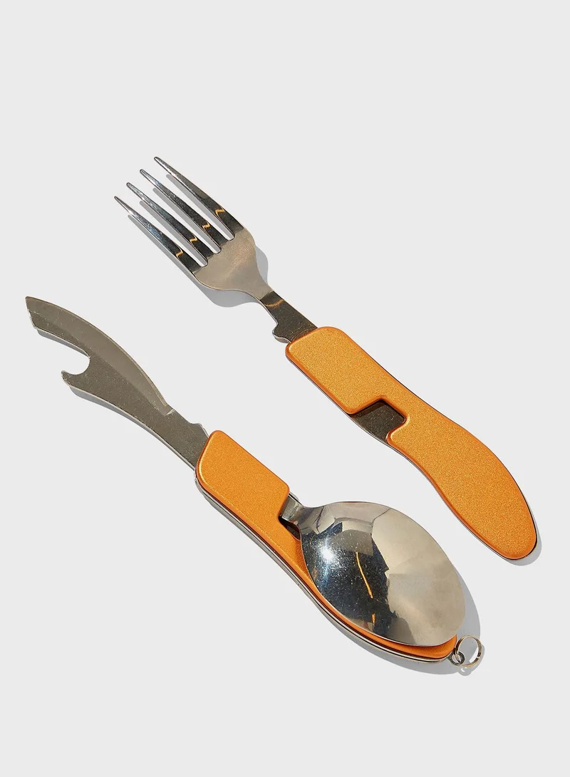 Typo Tropical Peach Pocket Cutlery Set