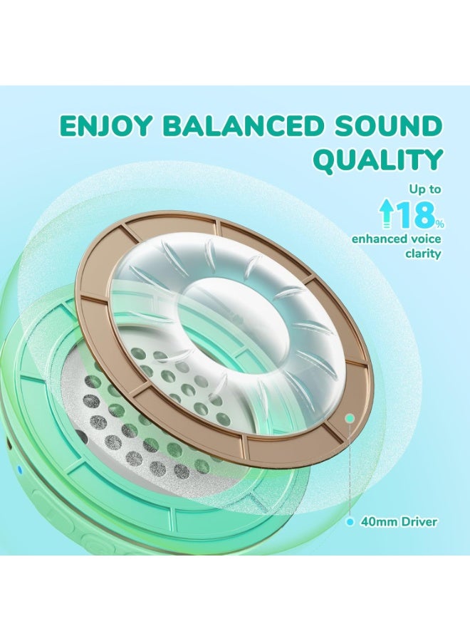 آيكليفير سماعات رأس للأطفال سماعات رأس لاسلكية بتقنية البلوتوث - Image 2