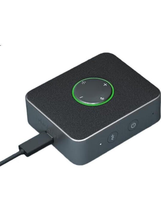 Thinkpad Lenovo Thinkplus Pocket Portable Conference Pocket Speaker Ai Intelligent Version Meteorite Silver Omnidirectional Pickup Intelligent Noise Reduction/Transcription Translation Bluetooth - Image 1