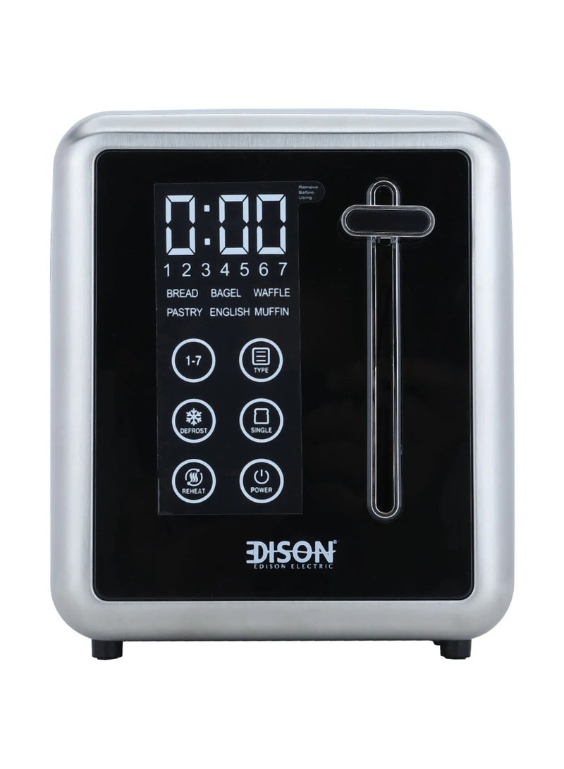 EDISON Toast Digital Steel Water Heater 720-850W 2 Slices - Image 1