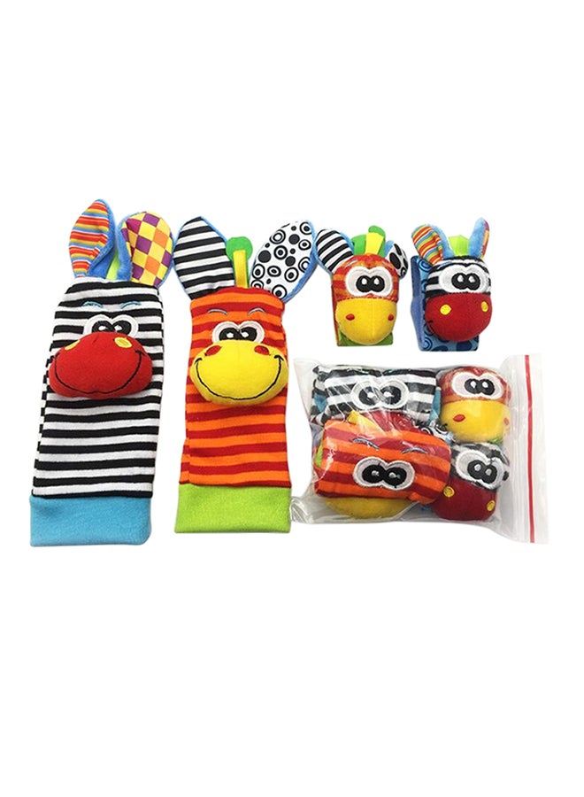 Sozzy 4-Piece Hands And Leg Rattle - Image 1
