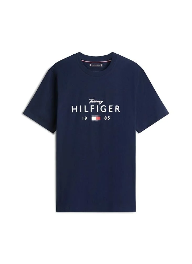 TOMMY HILFIGER  Logo Crew Neck T-Shirt for Men | Best Price UAE