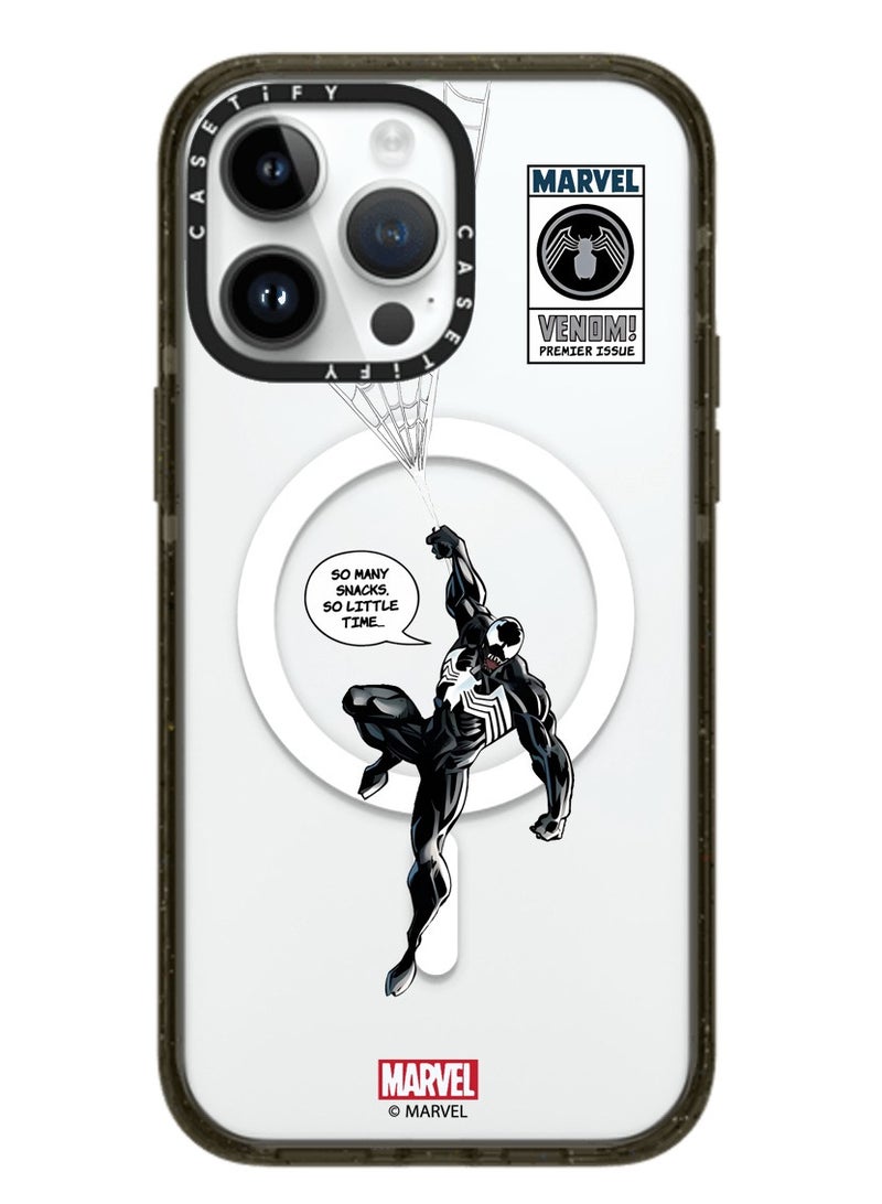 Casetify Apple iPhone 14 Pro Max Case,Fighting Venom Magnetic Adsorption Phone Case - Semi transparent - Image 1