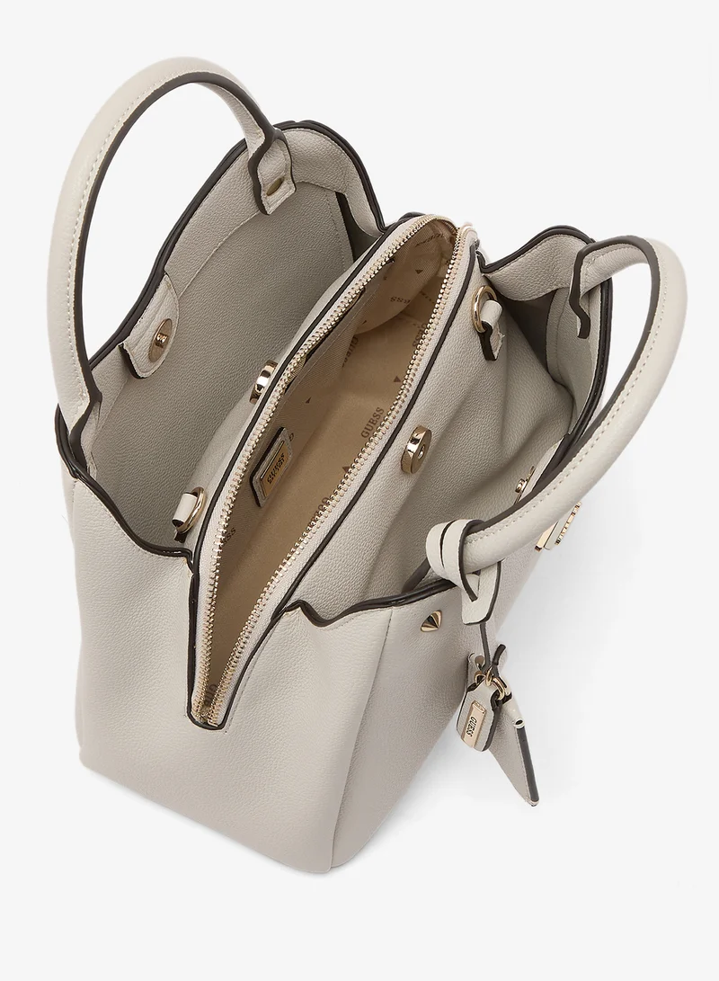 Guess  Meridian II Small Girlfriend Satchel Bag for Women | Best Price UAE
