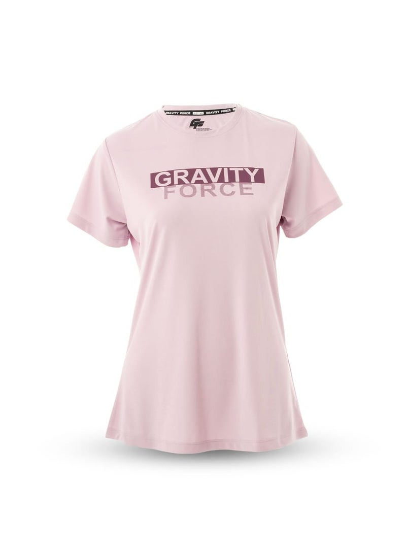 گریوِٹی فورس تيشيرت تدريب نسائي ضاغط من جرافيتي فورس – سريع الجفاف، قابل للتنفس ومريح للرياضة والجيم - Image 3