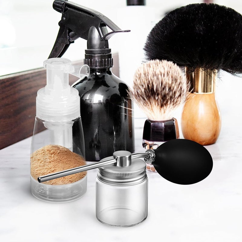 2pcs 180ml Hair Fiber Spray Applicator Bottles Dry Powder Puffer Sprayer for Hair Styling and Salon Use - Image 4