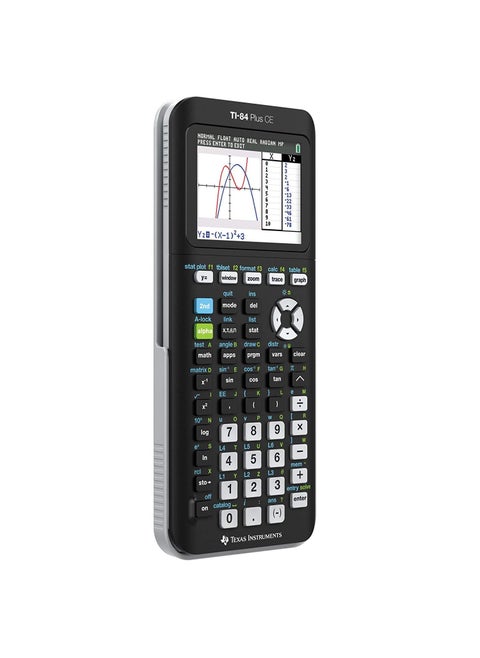 Texas Instruments ti-84 Plus Ce Color Graphing Calculator, Black