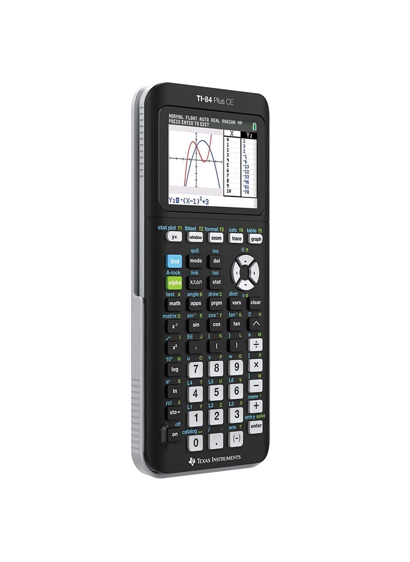 TEXAS INSTRUMENTS Texas Instruments ti-84 Plus Ce Color Graphing Calculator, Black 